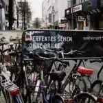 Fahrradständer als Werbeträger
